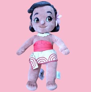 Disney Store Exclusive 13" Princess Moana Plushie Toy Doll